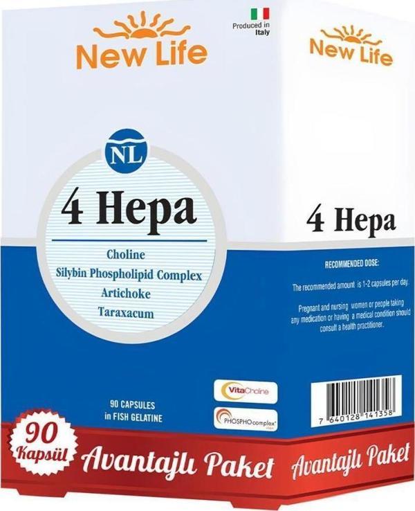 Newlife 4 Hepa 90 Kapsül - Image 1