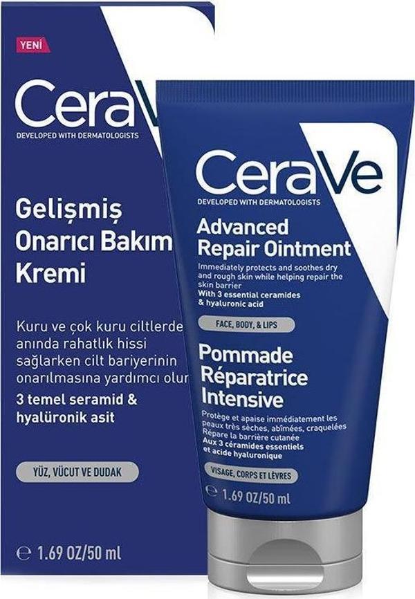 CeraVe Gelişmiş Onarıcı Bakım Kremi 50 ml - Image 1