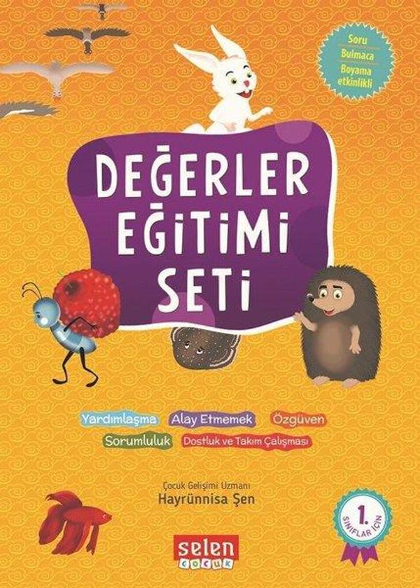 Değerler Eğitimi Seti-5 Kitap Takım - Selen Çocuk - Image 1