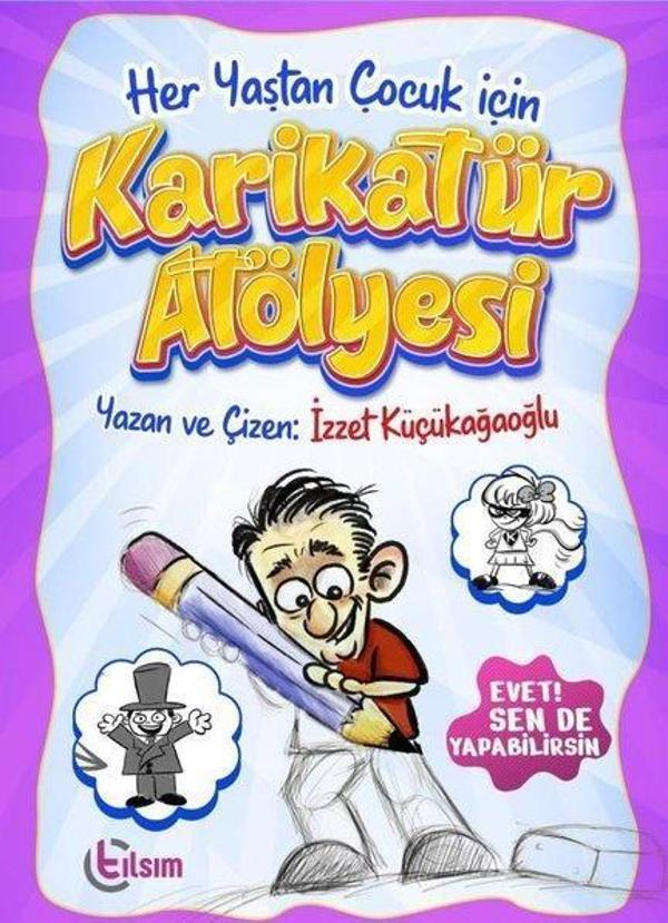 Her Yaştan Çocuk İçin Karikatür Atölyesi - Tılsım Yayınevi - Image 1