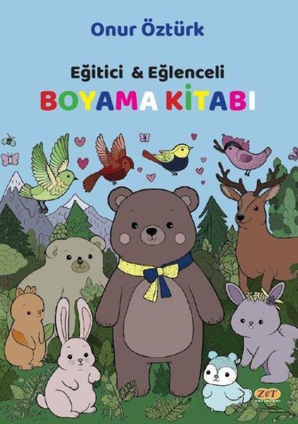 Eğitici & Eğlenceli Boyama Kitabı - Zet Yayınları - Image 1