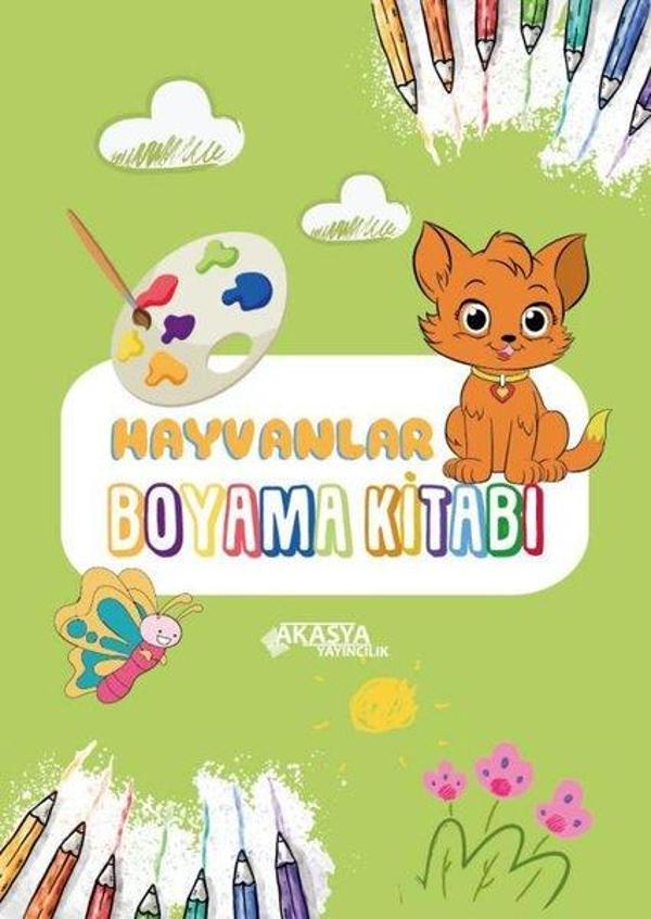 Hayvanlar Boyama Kitabı - Akasya Yayıncılık - Image 1