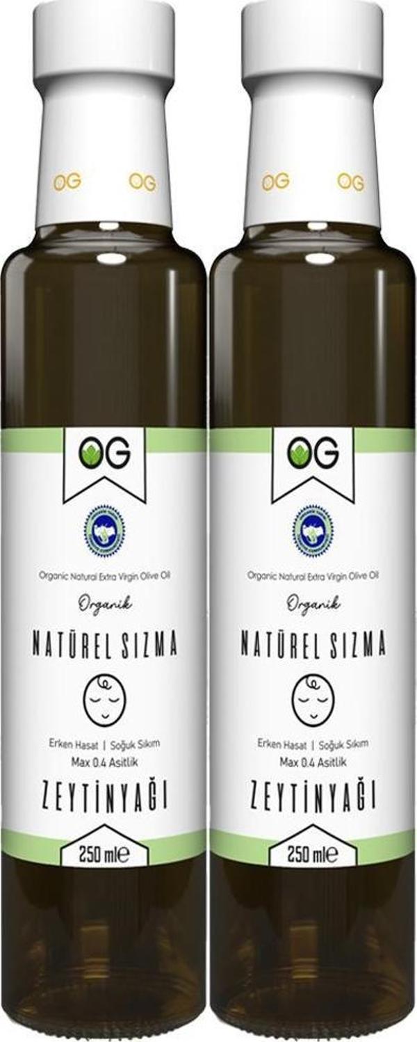 2'li Organik Zeytinyağı 250 ml (Bebeklere uygun) - Image 1