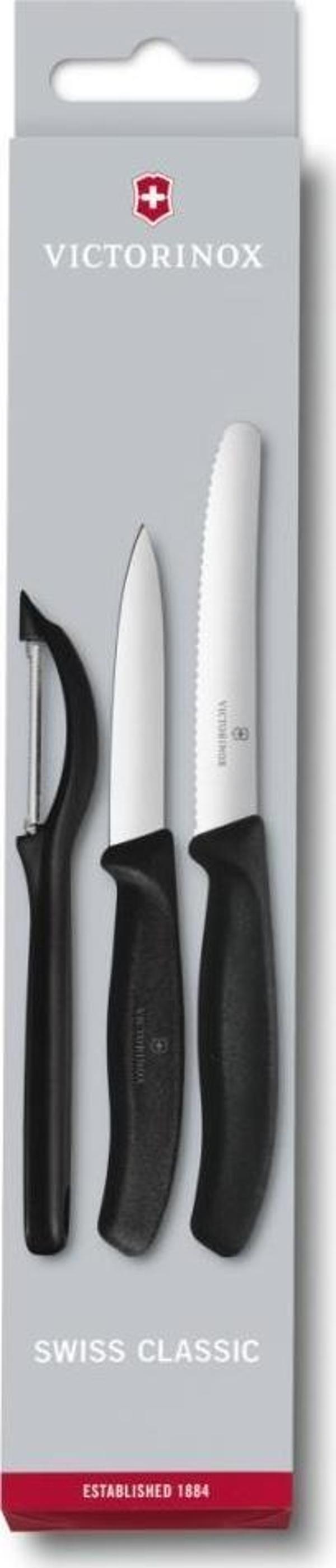 Victorinox 3 Parça Soyma Seti 6.7133.31 Siyah - Image 1