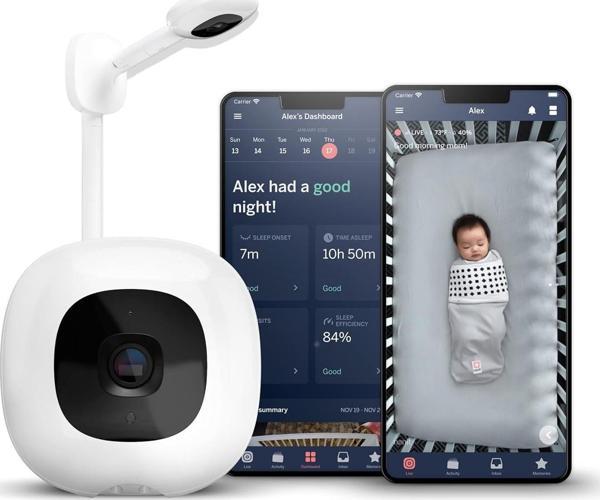 Nanit Pro Akıllı Bebek Monitörü Ve Duvar Montajı Wi-Fi Hd Kamera - Image 1