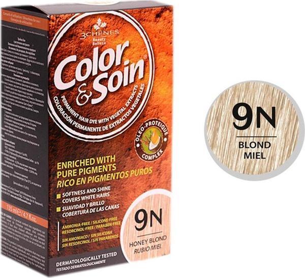 Color and Soin Saç Boyası 9N - Bal Sarısı - Image 1