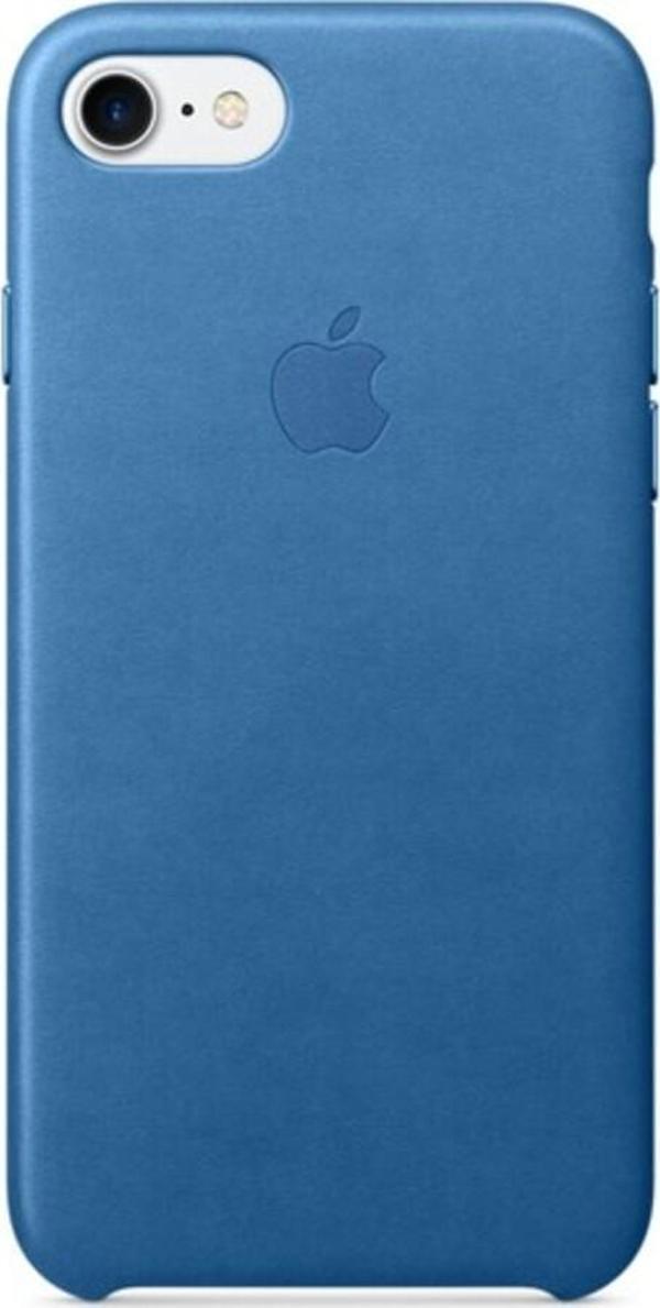 Apple iPhone 7/8 Deri Kılıf Deniz Mavisi - Image 1