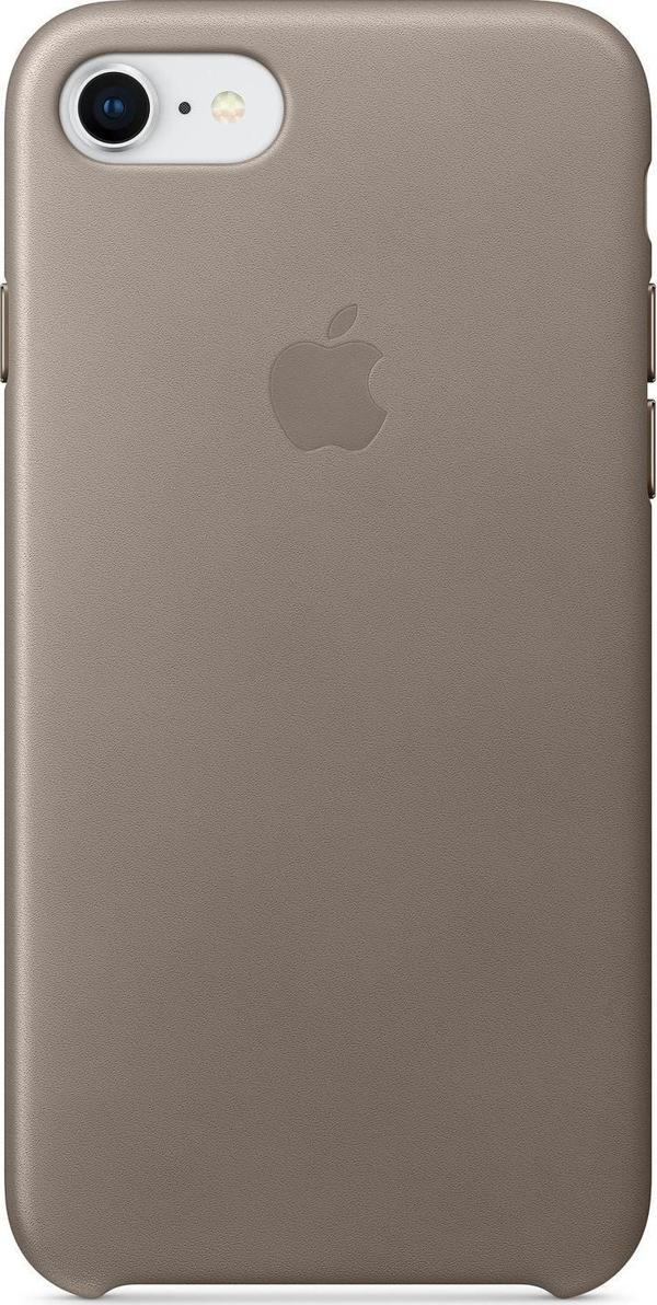 Apple iPhone 7/8 Deri Kılıf Gri - Image 1