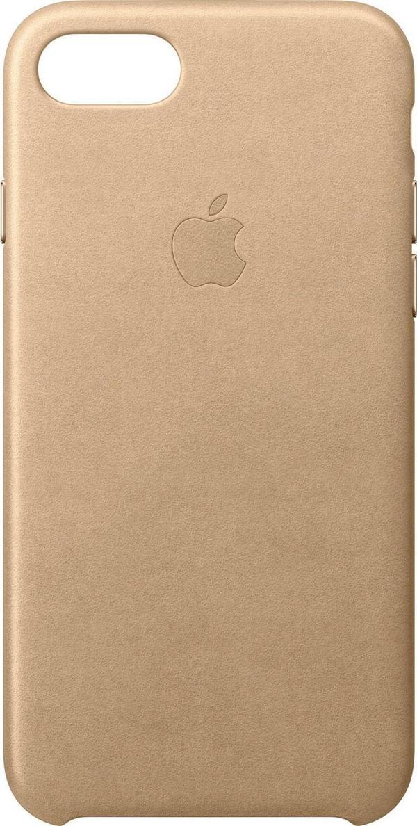 Apple iPhone 7/8 Plus Deri Kılıf - Sarı (Tan) - Image 1
