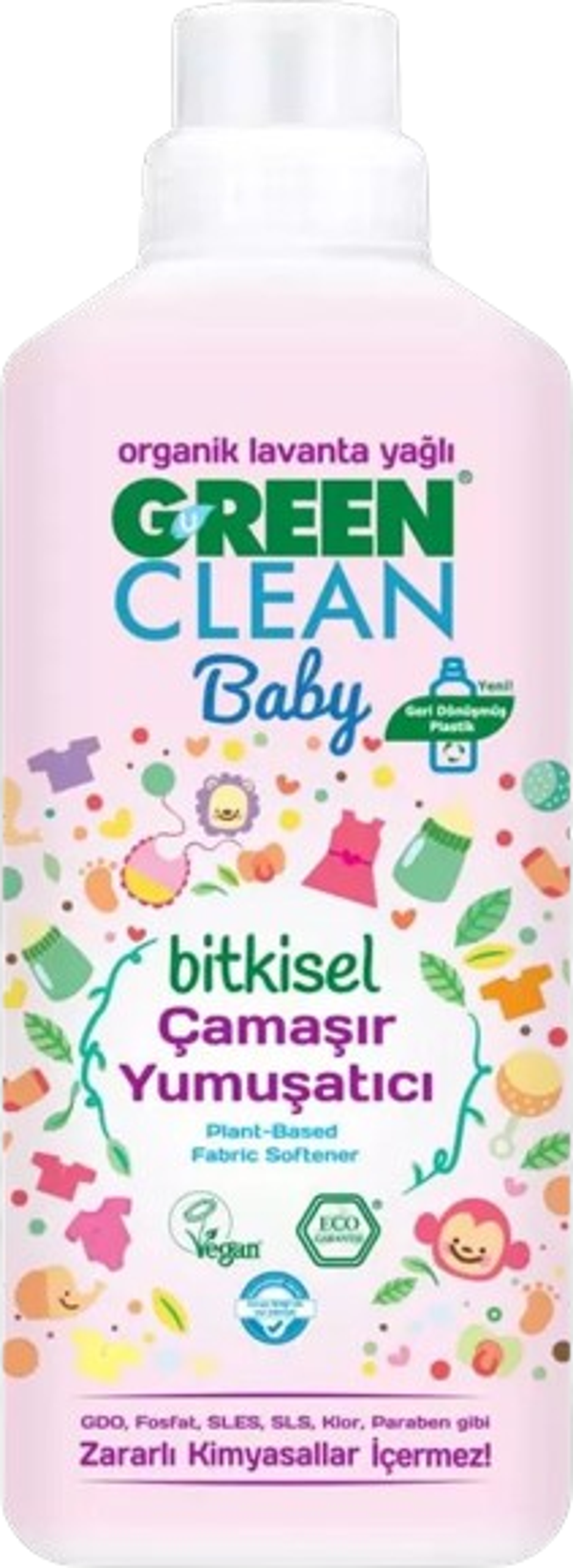 Green Clean Baby Çamaşır Yumuşatıcı 1 L - Image 1