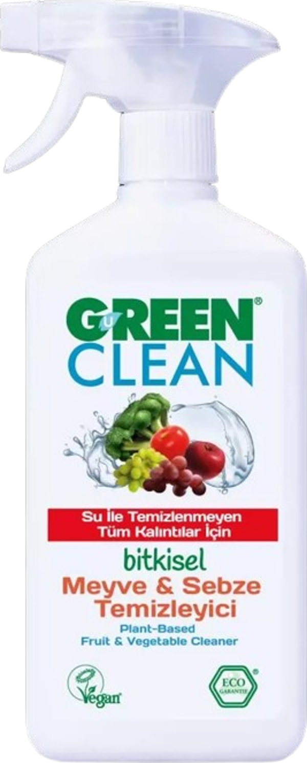 Green Clean Bitkisel Meyve ve Sebze Temizleyici 500 ml - Image 1