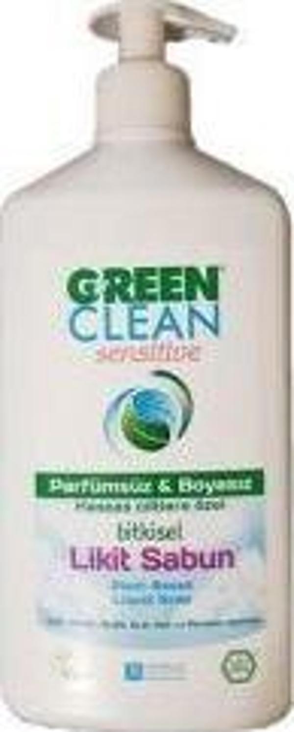 U Green Clean Sensitive Pafümsüz Kokusuz Sıvı Sabun 500 ml - Image 1