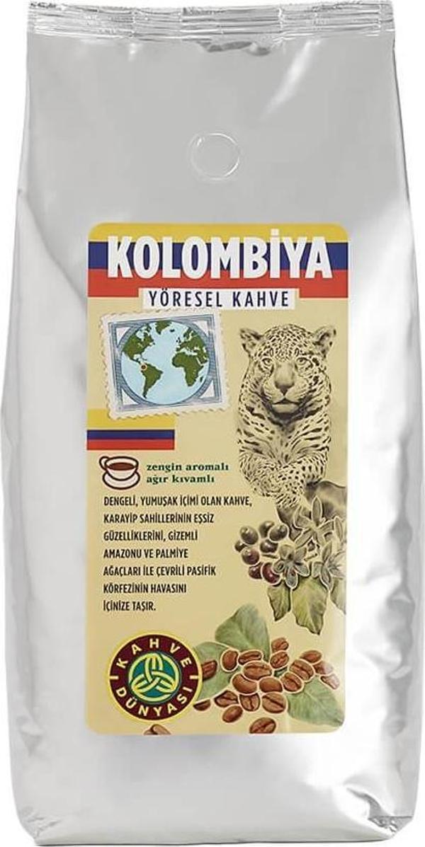 Kahve Dünyası ÇEKİRDEK KOLOMBİYA KAHVE 1 kg - Image 1