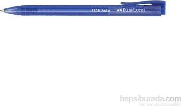 Faber-Castell 1425 Auto Tükenmez Mavi 10'lu Kutu - Image 1