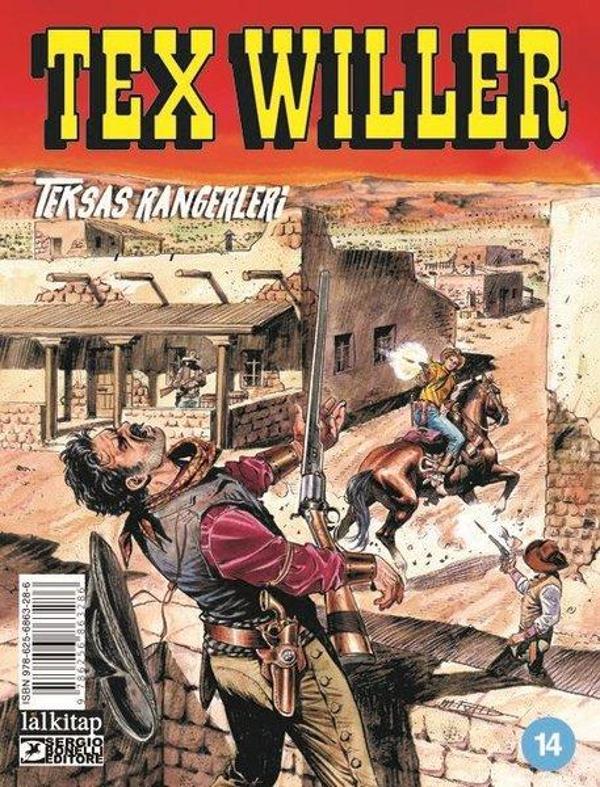Tex Willer Sayı 14 - Teksas Rangerleri - Lal - Image 1