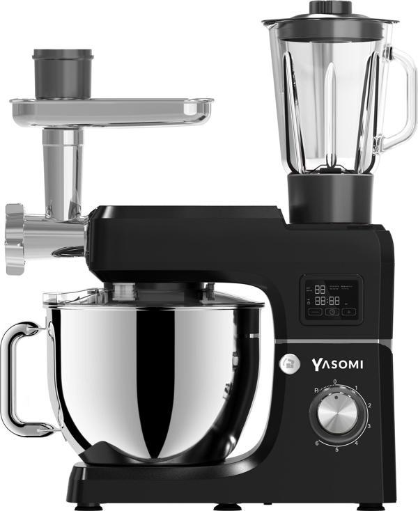 Yasomi SM 1511BML 2000 W 7 lt Siyah Mutfak Şefi - Image 1