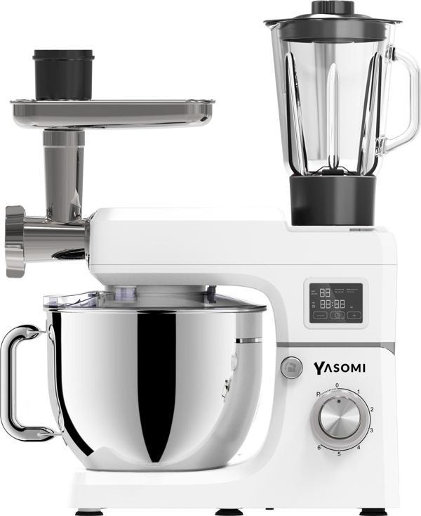 Yasomi SM 1511BML 2000 W 7 lt Beyaz Mutfak Şefi - Image 1