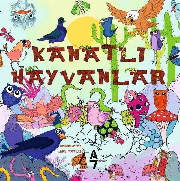 A7 Kitap Kanatlı Hayvanlar - A7 Kitap - Image 1
