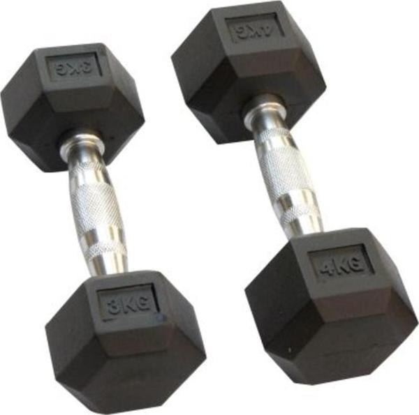 Proforce Çelik Ağırlık, Metal Tutma Yerlerine Sahip Tekli Dambıl- KDB27,5kg Tekli - Image 1
