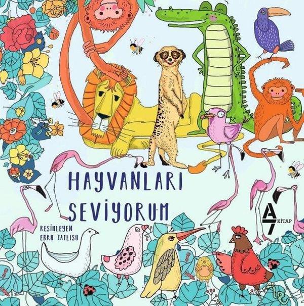 Hayvanları Seviyorum - A7 Kitap - Image 1