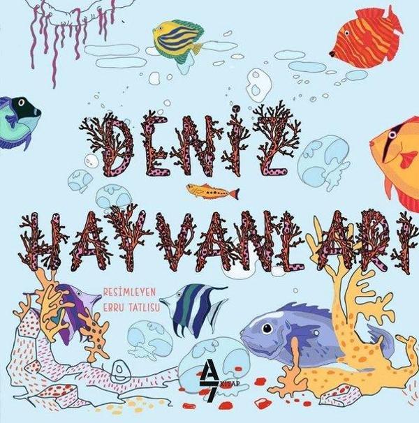 A7 Kitap Deniz Hayvanları - A7 Kitap - Image 1