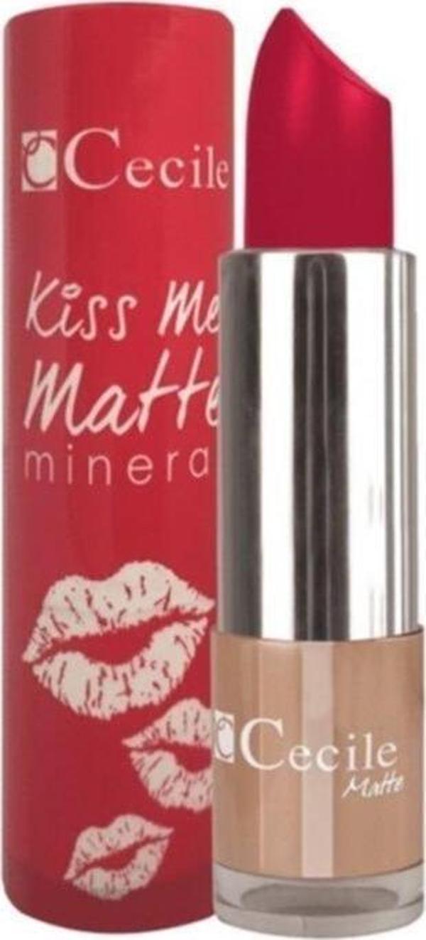 Cecile Kiss Me Matte Mineral Mat Ruj 305 - Image 1