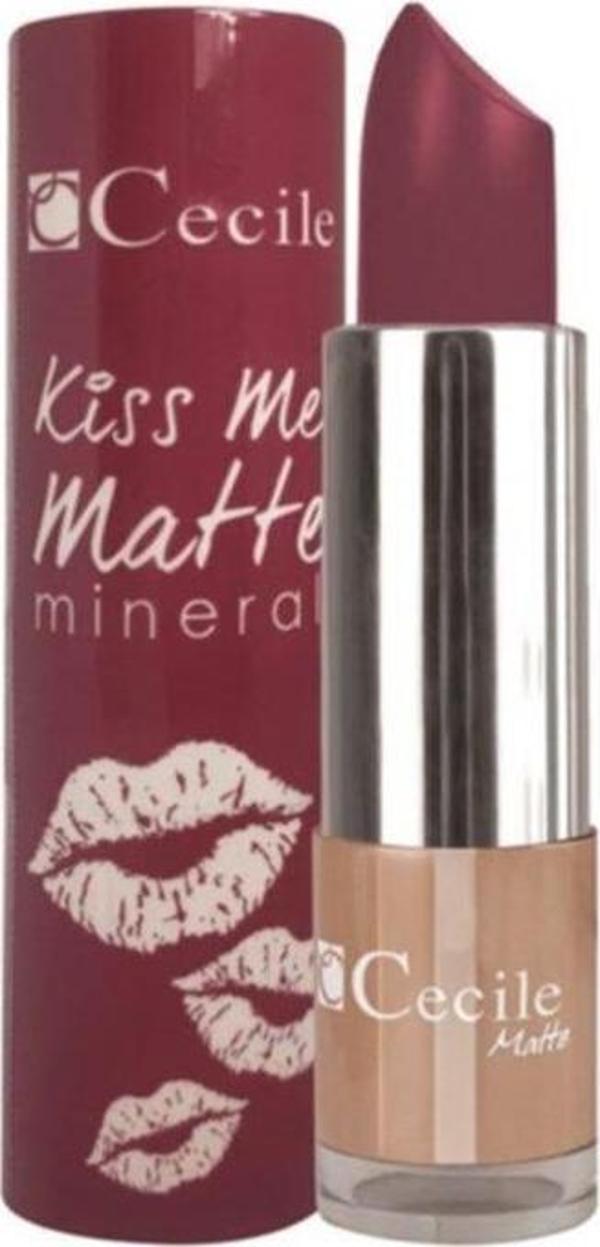 Cecile Kiss Me Matte Mineral Mat Ruj 316 - Image 1