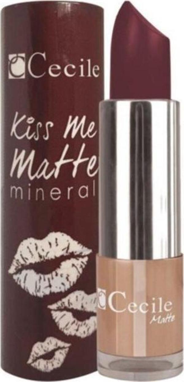 Cecile Kiss Me Matte Mineral Mat Ruj 320 - Image 1