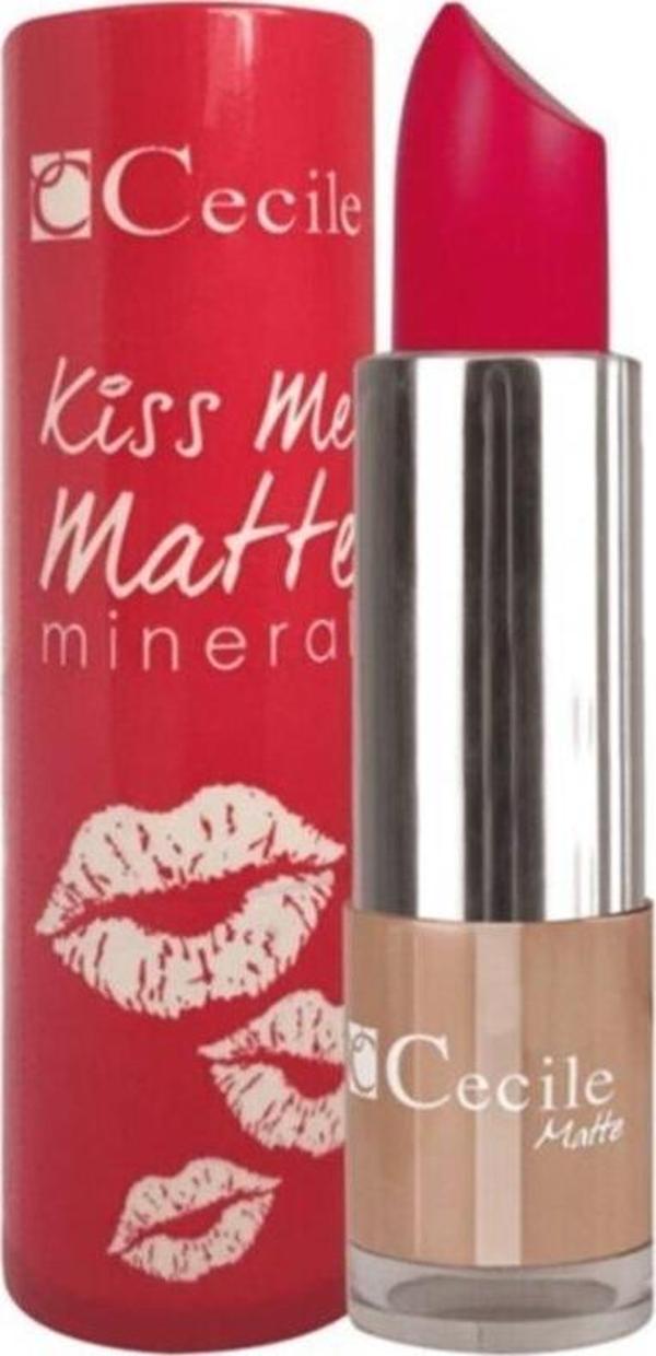 Cecile Kiss Me Matte Mineral Mat Ruj 321 - Image 1