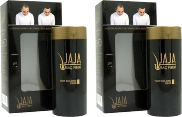 Jaja Saç Fiberi Toz Keratin Içerikli Koyu Kahve 50 Gr X 2 Adet - Image 1