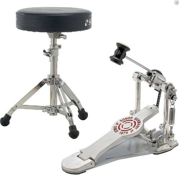 Sonor 2000 Serisi E-Drum Add-on Pack (Pedal SP-2000S - Tabure DT270) - Image 1