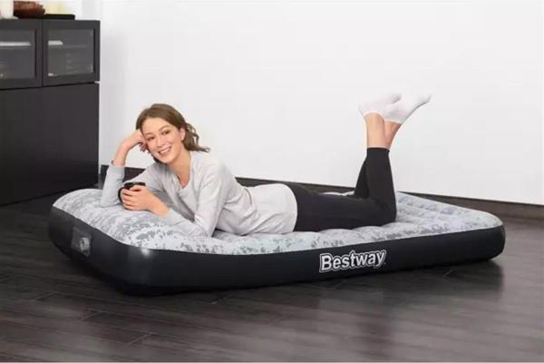 Bestway 67834 Tek Kişilik Pompalı Yastıklı Şişme Yatak - 188x99x30 cm. - Image 1