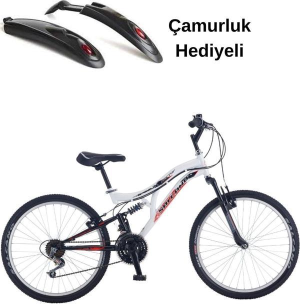 Salcano Hector 26 Jant 21 Vites Çift Amortisörlü Dağ Bisikleti Çamurluk Hediyeli - Image 1