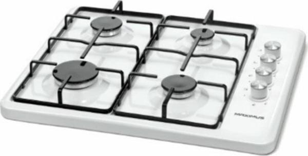 Maximus Beyaz 4 Gözü Gazlı Gaz Kesme Emniyetli Ocak - Image 1