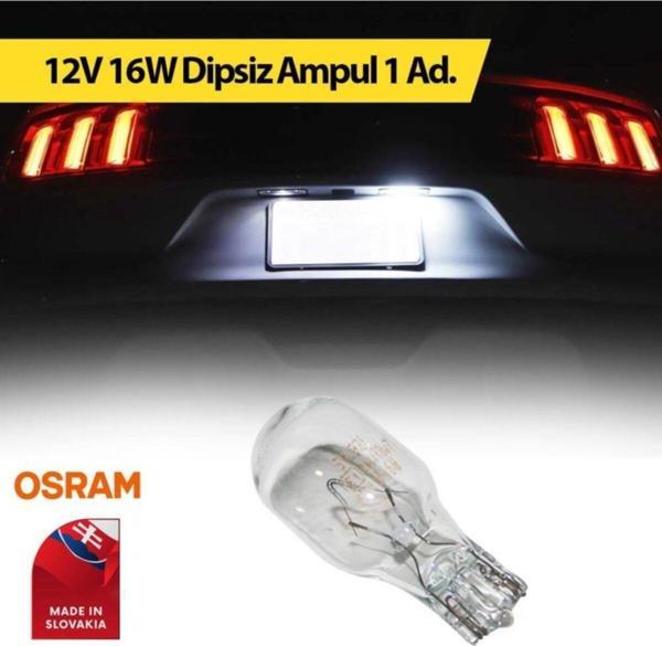12v 16w Dipsiz Ampul Osram 1 Adet W16w - Image 1