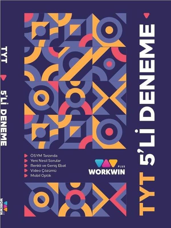 TYT Video Çözümlü 5'li Deneme Workwin Plus - Image 1