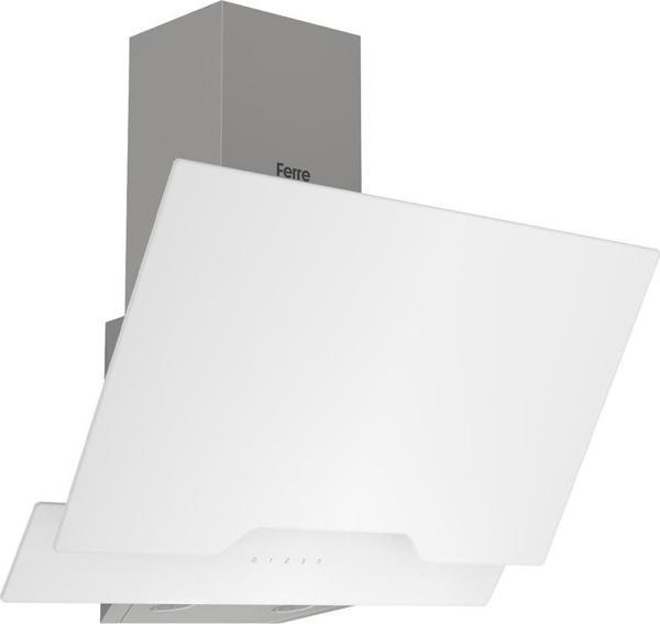 Ferre D064 Çift Camlı Girin Tili Dokunma Tik 60 cm Beyaz Davlumbaz - Image 1