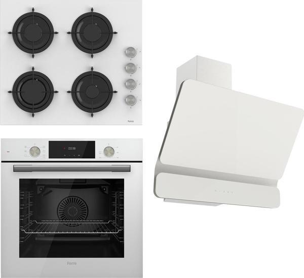 Ferre Flowart  Serisi Beyaz Set (CS206+ QMS63CB +D081 ) - Image 1
