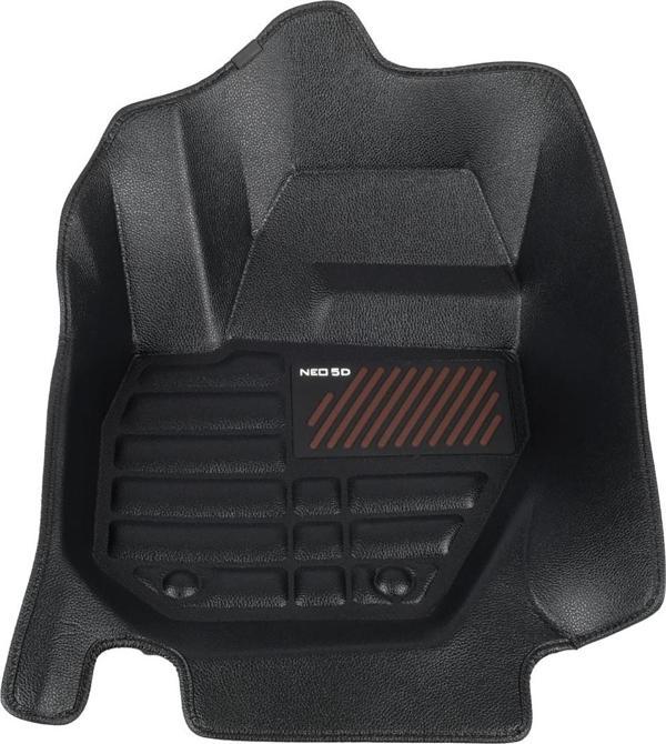 Volvo S60 2011-2018 Siyah Havuzlu Dikişsiz (press) Deri Paspas - Image 1