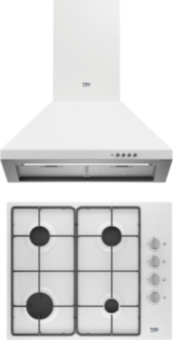 Beko Süper Fırsat Beyaz Ikili Ankastre Set (bomd 6110 Eb+ Adp 61420 Eb) - Image 1