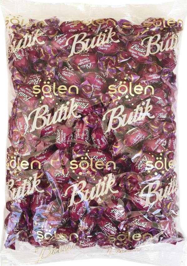 Şölen Butik Vişne Aromalı Toffee Şeker 1 Kg - Image 1