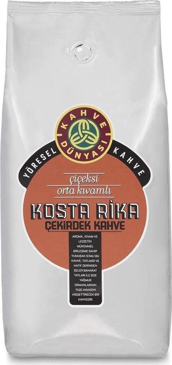 Kahve Dünyası Kosta Rika Kavrulmuş Çekirdek Kahve 1kg - Image 1