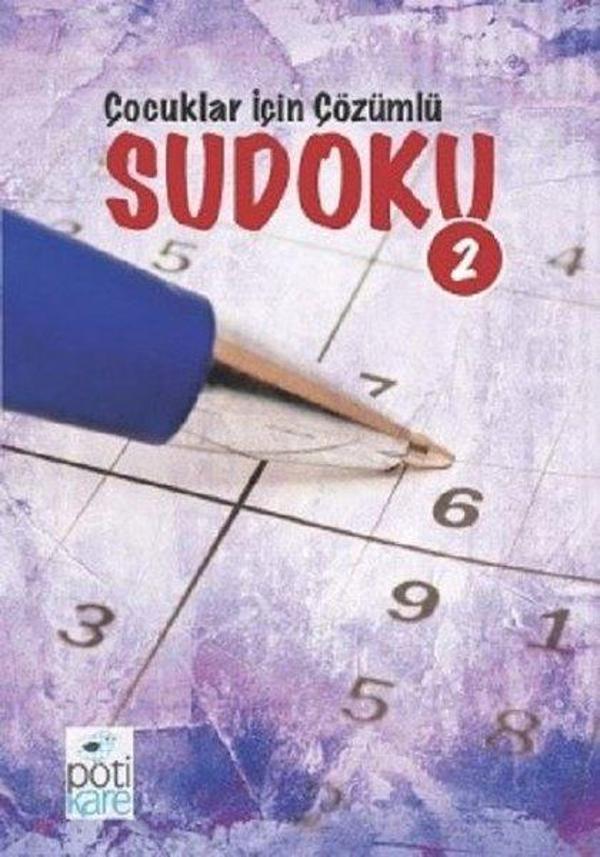 Çocuklar İçin Çözümlü Sudoku 2 - Pötikare Yayınları - Image 1