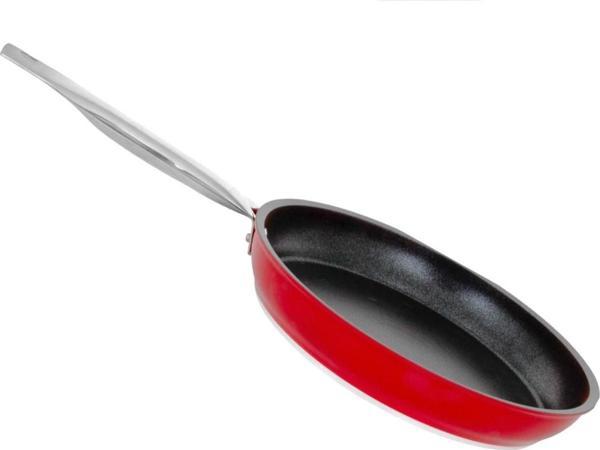 Aryıldız 222522 Trendy İnduction Prestige Kırmızı Tava 26cm - Image 1