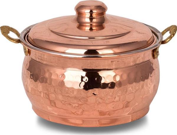 Cobper Premium Collection Bakır Mini Güveç Tencere 14cm - Image 1