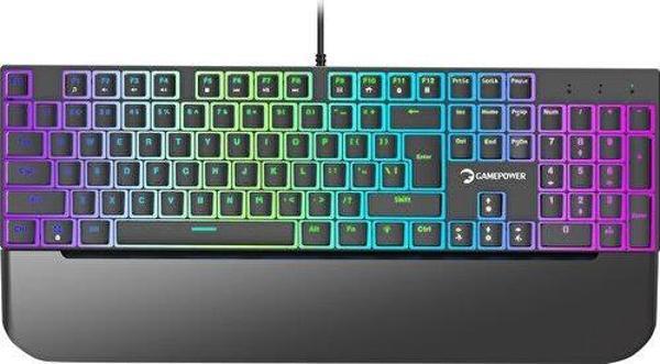 GamePower Suki Mekanik Kırmızı Switch Puding Keycaps Türkçe Q 104 Tuş USB Gaming Klavye - Image 1