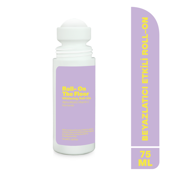 ROLL ON THE FLOOR - Terleme Önleyici Beyazlatma Etkili İz Bırakmayan Antiperspirant Roll-On 75ml - Image 1