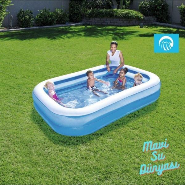 Mavisudünyası Havuz Jumbo 262 Cm X 175 Cm X 51 Cm - Image 1