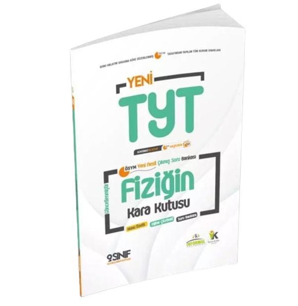 YKS-TYT FİZİK Kara Kutu 1.Kitap Konu Ö.D. Çözümlü ÖSYM Soru BANKASI (9.Sınıf TYT konuları) - İnformal Yayınları - Image 1