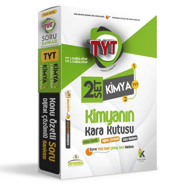 2023 YKS TYT KİMYANIN Kara Kutusu 2li SET Konu Özetli Dijital Çözümlü ÖSYM Soru BANKASI PAKET SET - İnformal Yayınları - Image 1